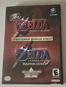 The Legend of Zelda Ocarina of Time Master Quest - Bonus Disc GameCube mit 2 Spielen  - Bild 1 von 3