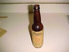 RARE  -  INDIAN MOTORCYCLE BEER BOTTLE - INDIAN MOTORCYCLE CO -SPRINGFIELD  MASS