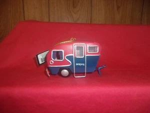 PATRIOTS TRAILER CHRISTMAS ORNAMENT NWT - Picture 1 of 3