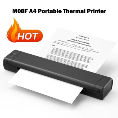Wireless for M08F Thermal Bluetooth Printer Support for 8.5"x11" US Letter - Image 1 of 4