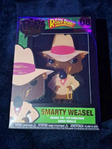 Funko Pop! Pins Who Framed Roger Rabbit - Smarty Weasel # 08 NEW in Box! Cover