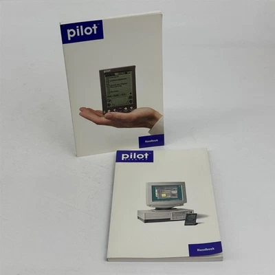 1996 US Robotics Pilot Desktop Computer And Palm Pilot Handbooks - Image 1 of 4