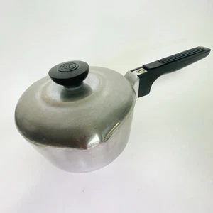 Vintage Wagner Ware Sidney O Magnalite 4681 1/2P Sauce Pan 1 1/2 Quart with Lid - Picture 1 of 10