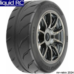 Pro-Line 1019911 1/7 Toyo Prxs R888R S3 Front 2.9 BLTD Mounted Spctr Gnmtl - Picture 1 of 1