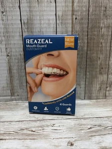 Reazeal Mouth Guard for Teeth Night Dental Anti Grind Transparent exp 11/26 New - Picture 1 of 7
