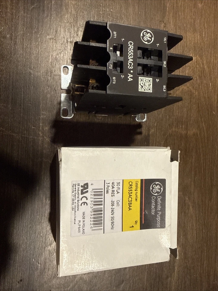 GE Definitive Purpose Contactor CR553AC3BAA - Image 1 of 1
