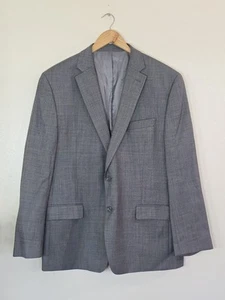 MICHAEL KORS Blazer Herren Größe 44R Grau Wollmischung Sport Mantel Jacke - Bild 1 von 11