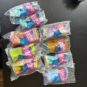 McDonalds Mattel 1994 Barbie Dolls Vintage Happy Meal Toys Set of 8 Collectibles - Picture 1 of 2