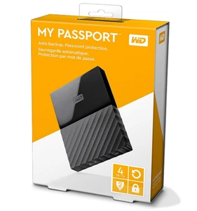 WD My Passport Ultra 4TB External HD with Auto Backup, Brand New & Sealed - Photo 1/6