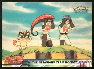 Nefarious Team Rocket #12 Pokemon 1999 Topps Movie LP - Picture 1 of 2