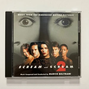 Marco Beltrami - Scream & Scream 2 Soundtrack CD 1998 Horror - Picture 1 of 3