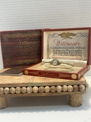 Vintage Longines Wittnauer 10k Gold Filled Women’s Dress Watch 1950s W/ Box - Image 1 of 4