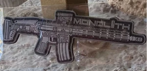 GLOBAL ORDNANCE “Monolith” PVC Patch, SHOT 🎯 Show 2025, Hook & Loop, NEW! - Picture 1 of 1