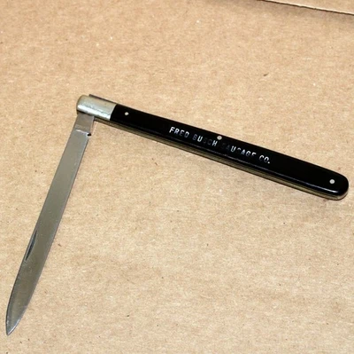 Faca testadora de melão vintage AUG. MULLER Sohne Solingen Alemanha Busch Sausage Co - Imagem 1 de 4