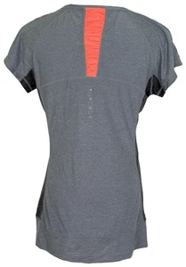 MPG Womens Size L T Shirt Athletic Grey Short Sleeves Light Weight Workout Yoga - Picture 1 of 10