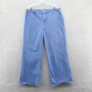 Kut From The Kloth Womens Fab Ab Wide Leg Jeans Size 18 Blue Denim Trouser - Picture 1 of 16