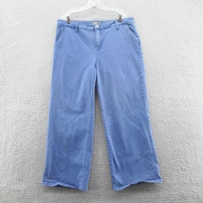 Kut From The Kloth Womens Fab Ab Wide Leg Jeans Size 18 Blue Denim Trouser - Image 1 of 4