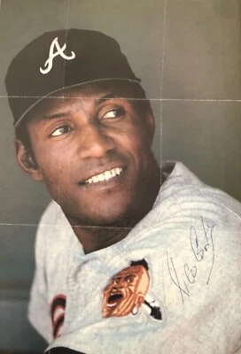Imagen de revista autografiada Rico Carty - Atlanta Braves Foto 1 de 2