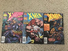 A Lot X-Men (1991 series) #60, 61,62 1997  NMint condition