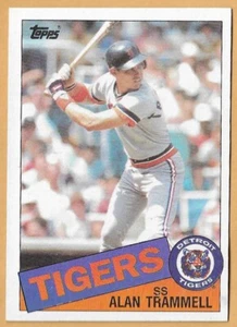 Tigres de Detroit Alan Trammell #690 - Topps casi nuevo-como nuevo 1985 - Imagen 1 de 2