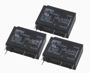 10pcs RC-105DM1 RC-112DM1 RC-124DM1 5A 250v 4pins Relay - Picture 1 of 1