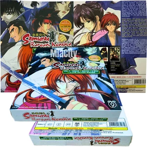 DVD Samurai Rurouni Kenshin Vol 1-95 + Movie +2 OVA +3 Live Action Movie Eng Sub - Imagen 1 de 14