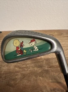 Vintage Peanuts Snoopy Right Handed Jr Wedge Golf Club by La Jolla 26" Star Grip - Picture 1 of 9