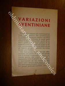 RSI VARIAZIONI AVENTINIANE LUIGI FRANCESCHELLI PROPAGANDA CONTRO INDECISI ott 44 - Picture 1 of 3
