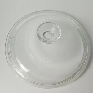 PYREX G5C Replacement Glass Lid G-5-C Corning Ware 1.5QT Clear STARBURST Top USA - Picture 1 of 6