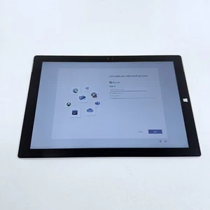 Microsoft Surface Pro 3 1631 i5-4300U @ 1.9GHz 4GB RAM 128GB SSD - Picture 1 of 9