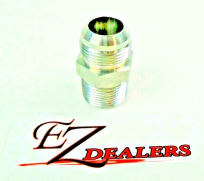 EZ-FITTINGS Hydraulic Fitting 1" JIC X 1" NPT Straight Adapter (QTY-1) AN -16 FBM2535