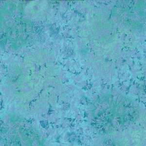 Fairy Frost Mermaid Shades of Turquoise Michael Miller Fabric By the FQ - 1/4 YD - Picture 1 of 8