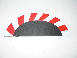 Carrera End Edge Trim for Digital 124/132 Black White Red 20598 New - Picture 1 of 1