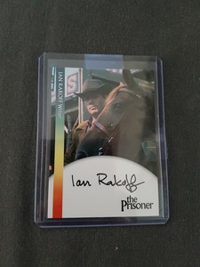 THE PRISONER: AUTOGRAPH CARD: IAN RAKOFF - WRITER IR1