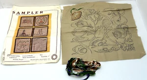 Seashells Sampler Kit 10" x 10" Started Art Craft Woodchips Designers Inc Ma US - Picture 1 of 13