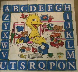 NEW - SEALED Jumbo Sesame Street ABCs Vinyl Play Mat Toddler  45" Square - B11
