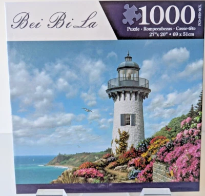 1000 шт. головоломка маяк морской пейзаж вызов Bei Bi La - Изображение 1 из 4