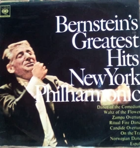 BAG 1 X CLASSICAL  RECORD  BERNSTEIN S GREATEST HITS NEW YORK PHILHARMONIC - Picture 1 of 3