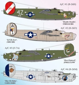 1/72 lebensechte Aufkleber B-24 Liberator P-2 - Bild 1 von 1
