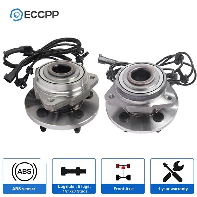 2 Pcs Wheel Hub Bearing Assembly Front For Jeep Liberty 2002-2006 2007 w/ ABS - Image 1 of 4