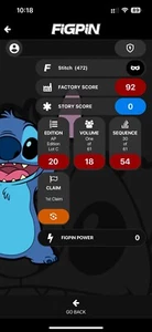 Prendedor Disney FiGPiN Lilo and Stitch Stitch Stitch Ap prueba de artista #472 - Imagen 1 de 2