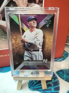 2016 Topps Triple Threads Babe Ruth Card#99 Purple 044/340