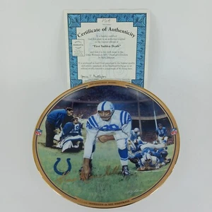 1997 First Sudden Death Bradford Exchange Collector Plate NFL Great Moment - Picture 1 of 16