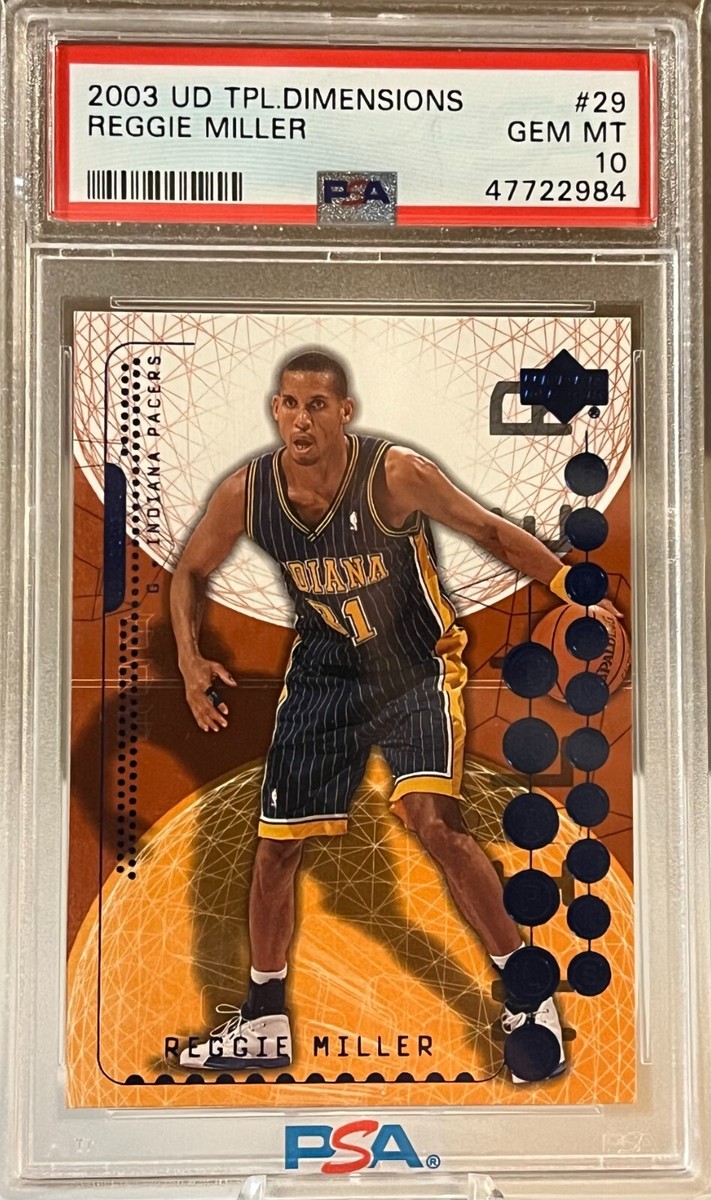 Reggie Miller Basketball 2003-04 Season Sports Trading Card 
