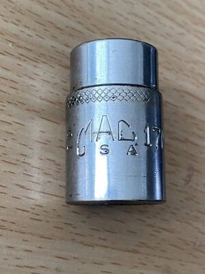 Mac Tools USA  1/2" Drive 17mm  Socket V2 Free Postage - Image 1 of 4