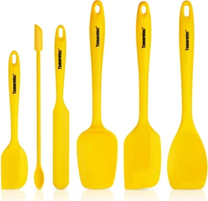 Silicone Spatulas 5-Pack Food Grade Flexible Steel Core, Heat Resistant Dishw... - Picture 1 of 1
