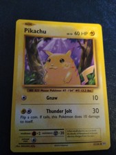 Basic Pokemon Pikachu Card for sale | eBay