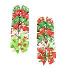 24 Pcs Kid Hair Accessories Holiday Christmas Barrettes Bow Hairpin For Kids