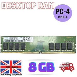 DDR4 Desktop RAM 8GB 1Rx8 PC4-2400T 288 Pin Memory - Picture 1 of 2