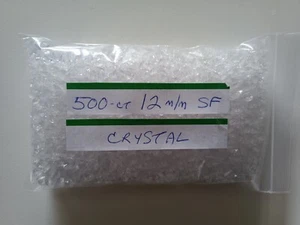 "STARFLAKE BEADS" - CRYSTAL - 12 m/m - 500-ct - NEW - Picture 1 of 1